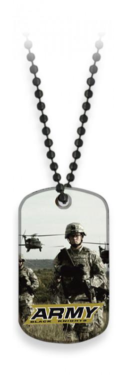 Targhetta con catena a sfera ARMY