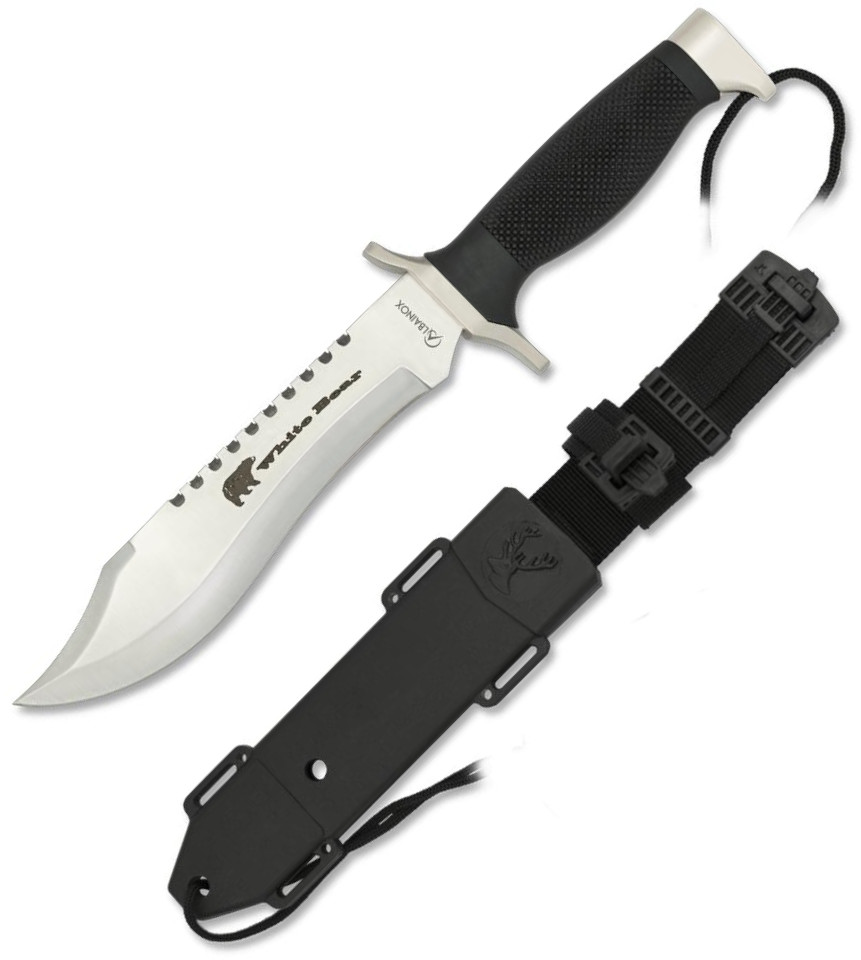 Albainox White Bear taktisches Messer mit 18 cm langer Klinge