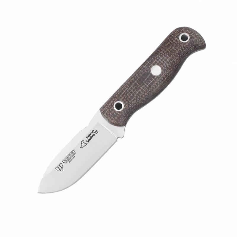 Bushcraftmesser Sanabria II braune Jute Cudeman