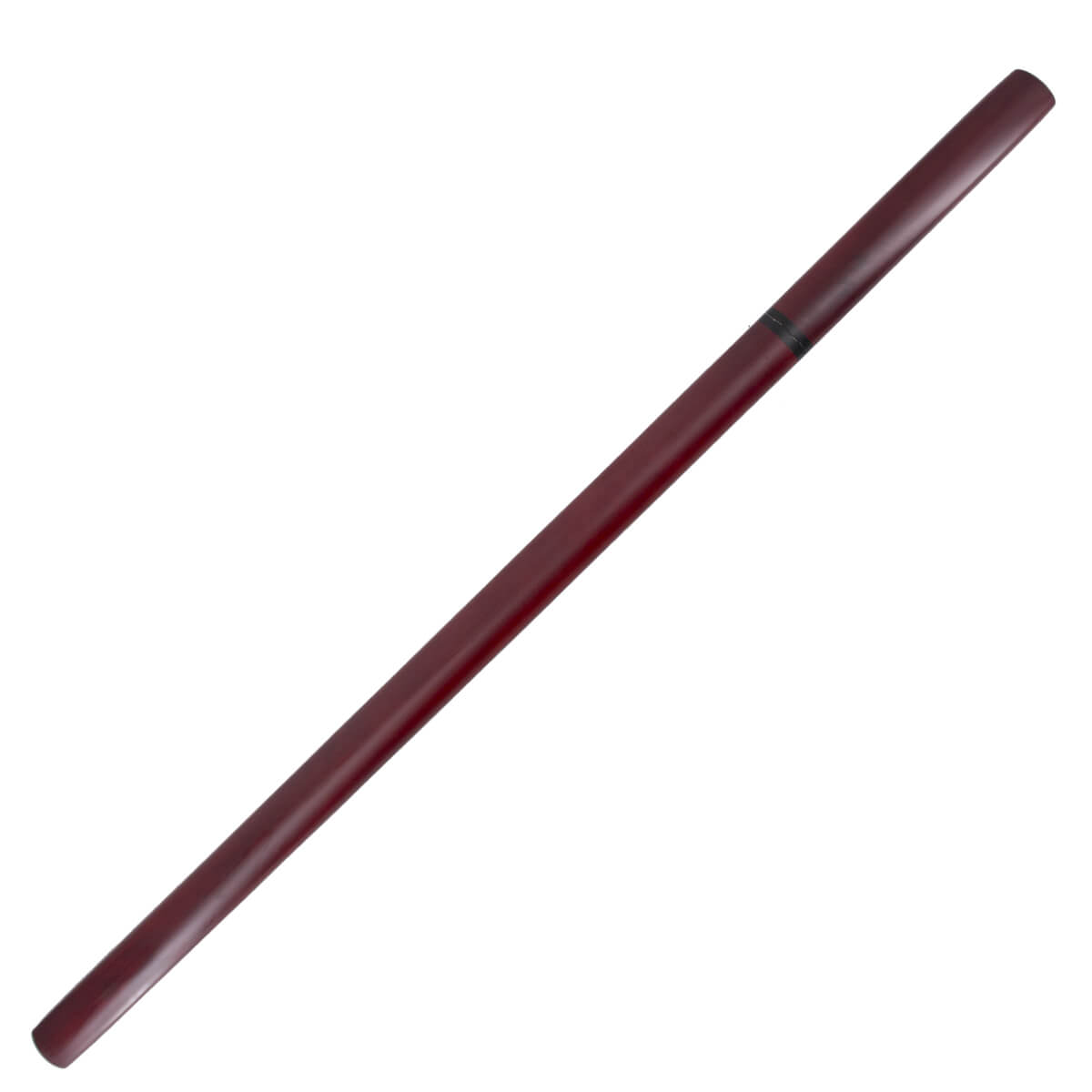 Functional red wood Shirayasa with red carbon steel blade