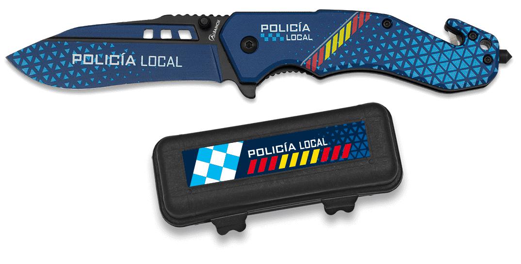 Albainox Knife Local Police of Spain. With ABS box.