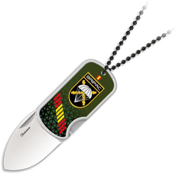 Canif Bripac 3D avec clip et pendentif