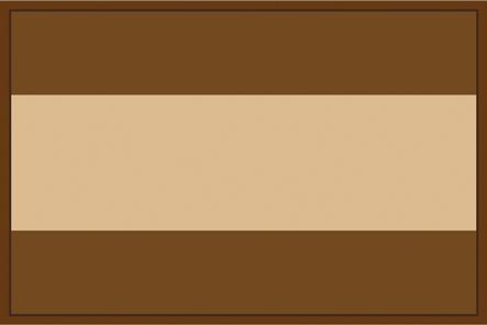 Patch Espagne aride 7,5 x 5 cm avec velcro