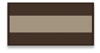 Ecusson Espagne coyote 6 x 3 mm avec velcro