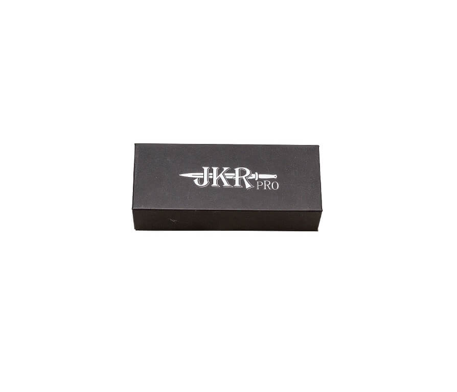 Couteau tactique JKR Pro avec manche en G10 et lame en acier D2 de 8 cm
