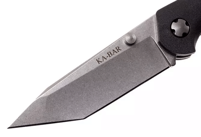 Couteau tactique Ka-Bar Jarosz Tanto Folder 7506 - Lame en acier inoxydable de 9 cm.