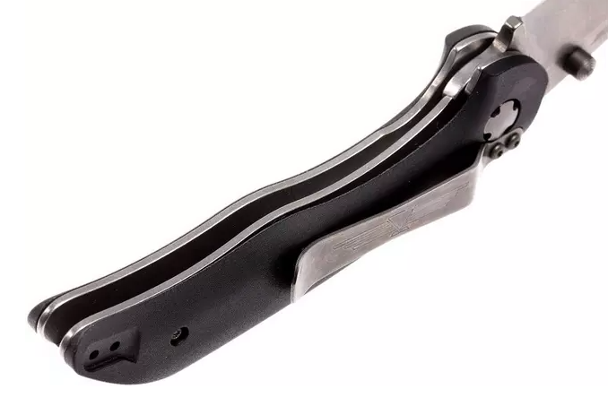Couteau tactique Ka-Bar Jarosz Tanto Folder 7506 - Lame en acier inoxydable de 9 cm.