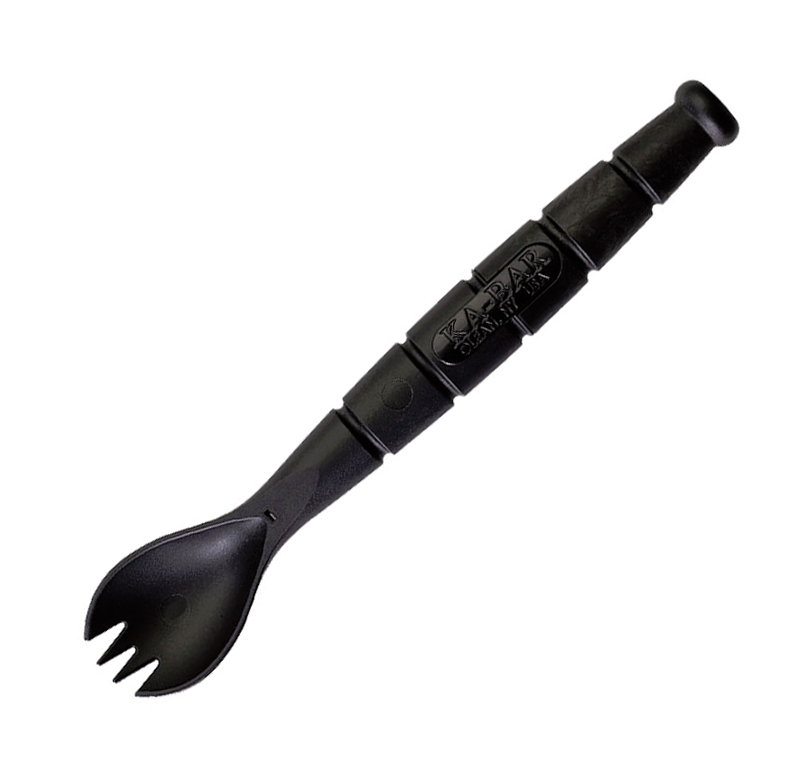 Spork táctico Ka-bar 9909 - Cuchara, tenedor y cuchillo
