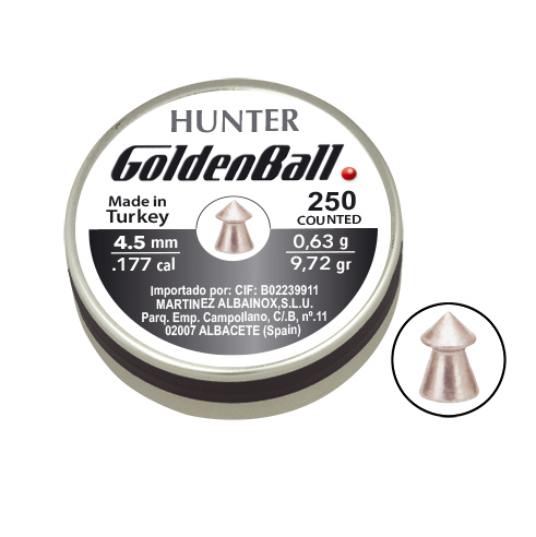 Goldenball Hunter Mines Calibre 4,5 mm 250 pcs
