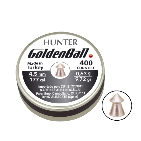 Goldenball Hunter Mines Calibre 4,5 mm 400 pcs