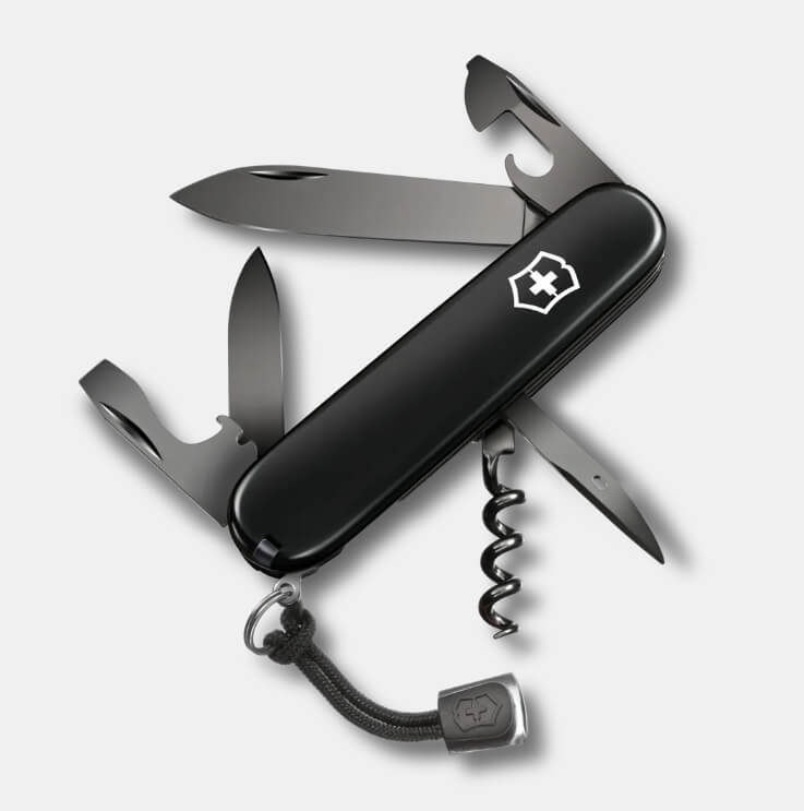 Swiss Army Knife Victorinox Spartan Onyx Black with 13 functions