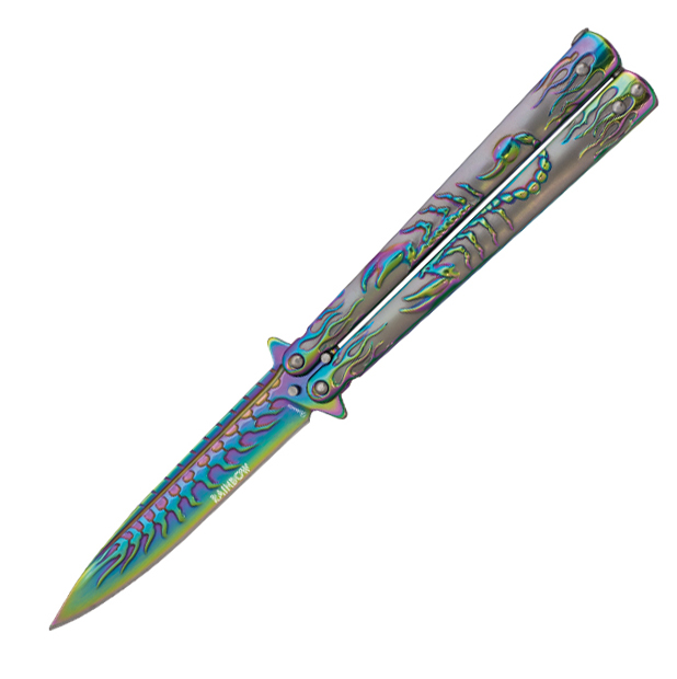 Martinez Albainox Scorpion canif papillon