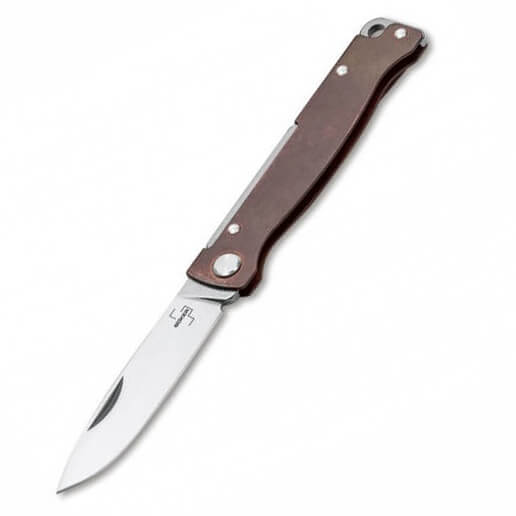 Taschenmesser mit kupfergriff