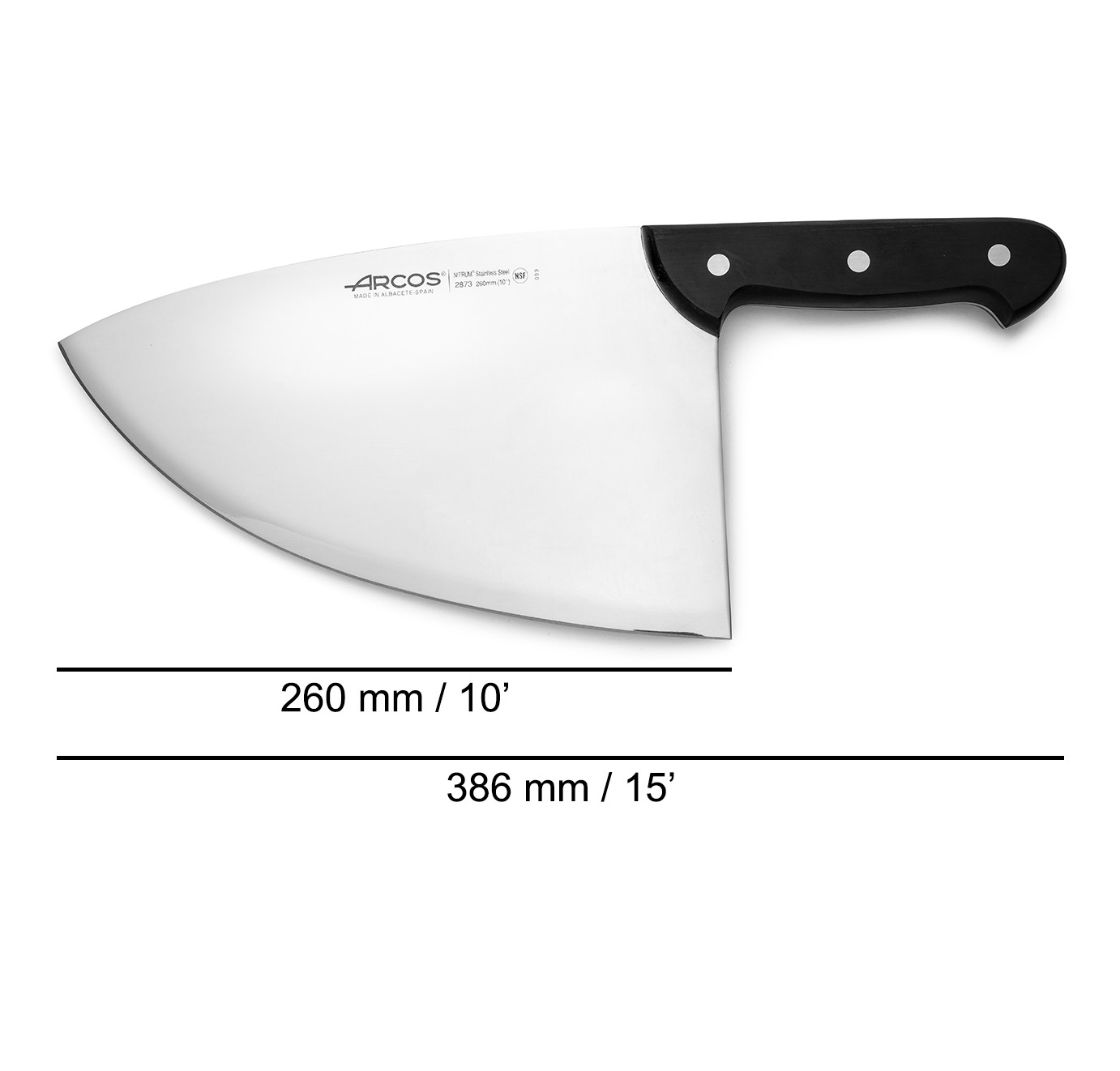 Ascia da filetto Arcos Universal Series lunga 26 cm