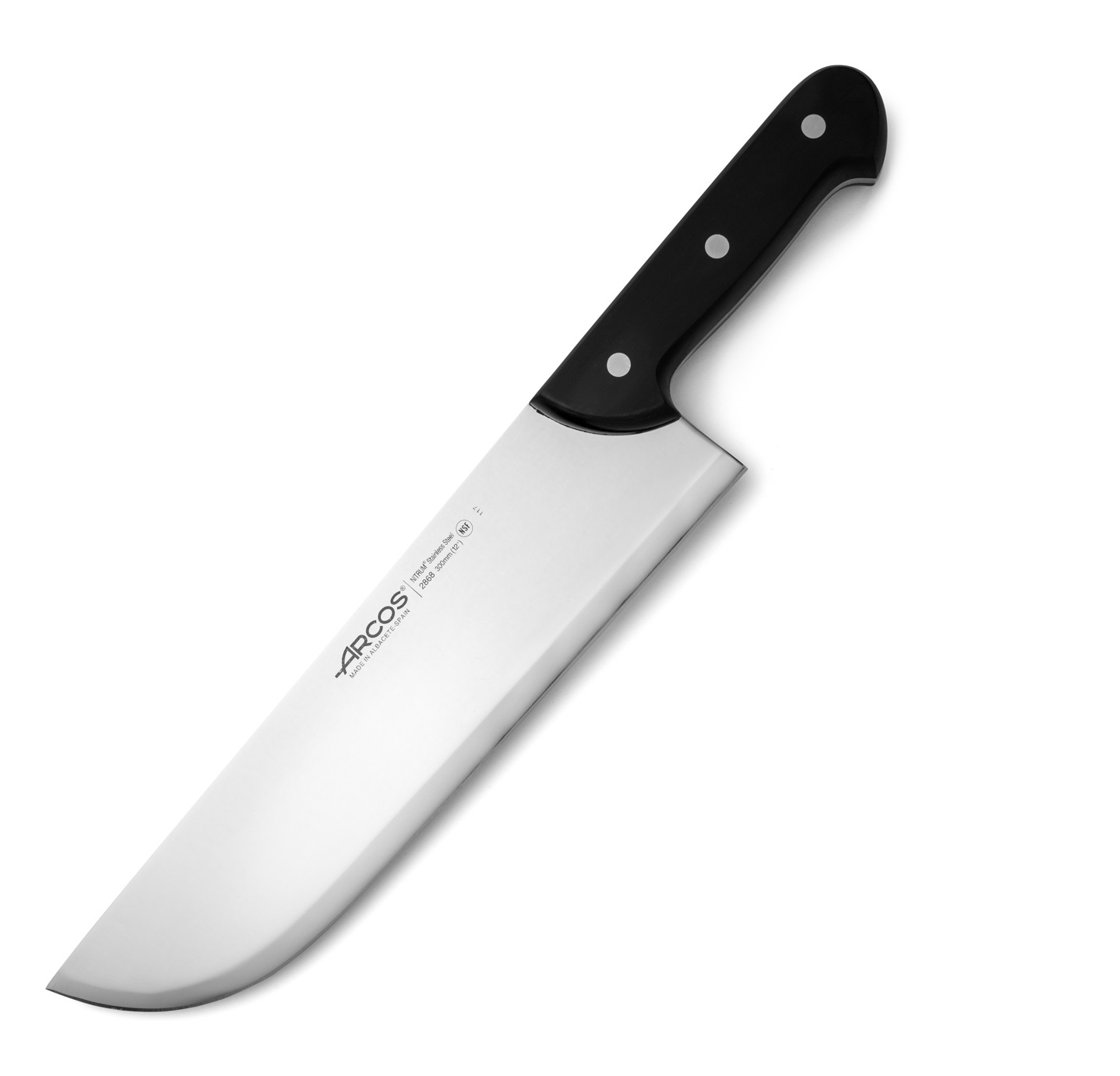 Arcos Universal-Fleischermesser mit 30 cm breiter Klinge und Poly...