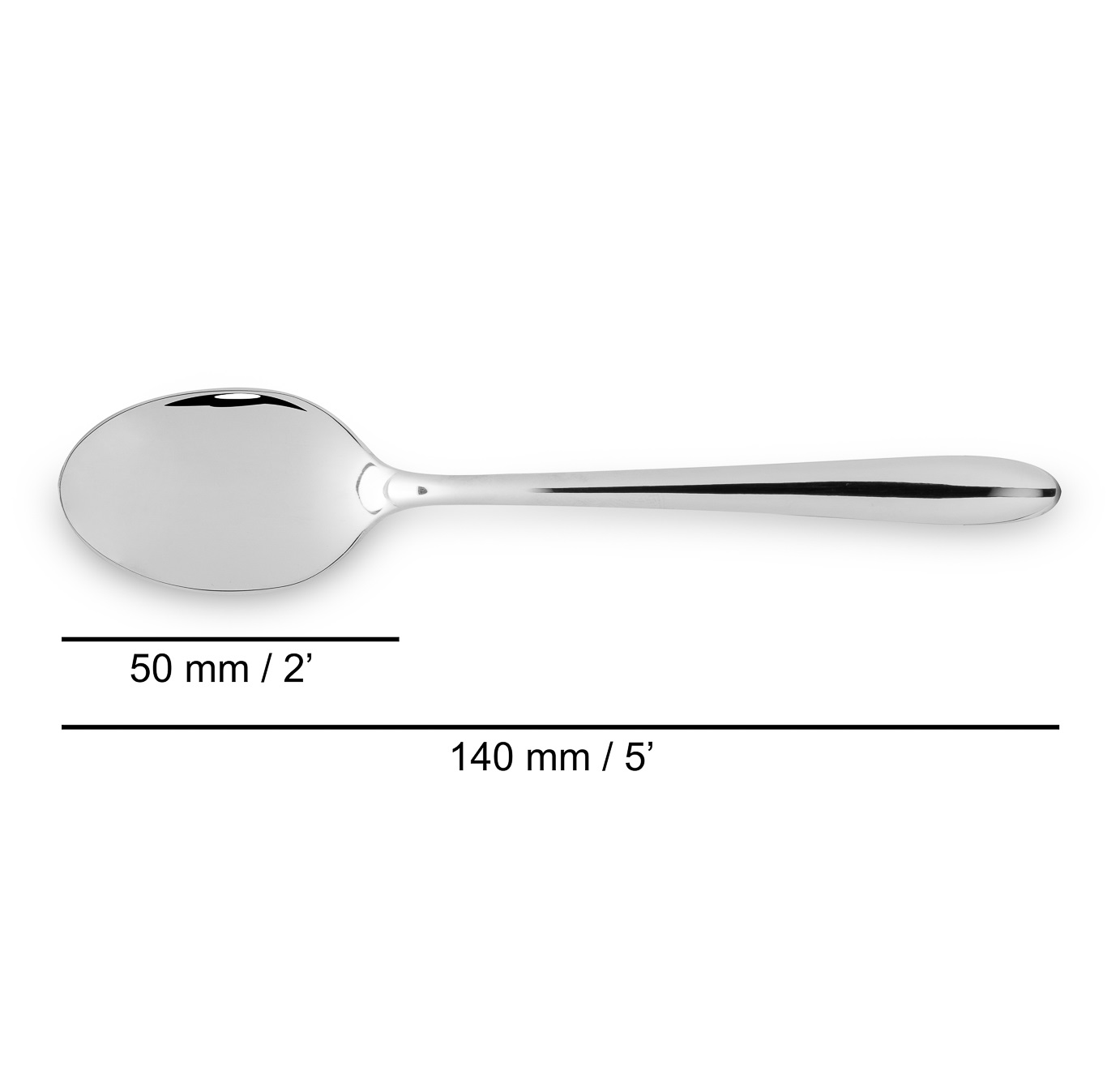 12 Arcos Berlin Series Stainless Steel Coffee Spoons 140 mm