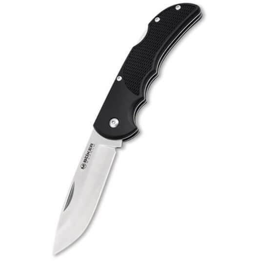 Sport taschenmesser mit glasfaserverstarktem nylongriff