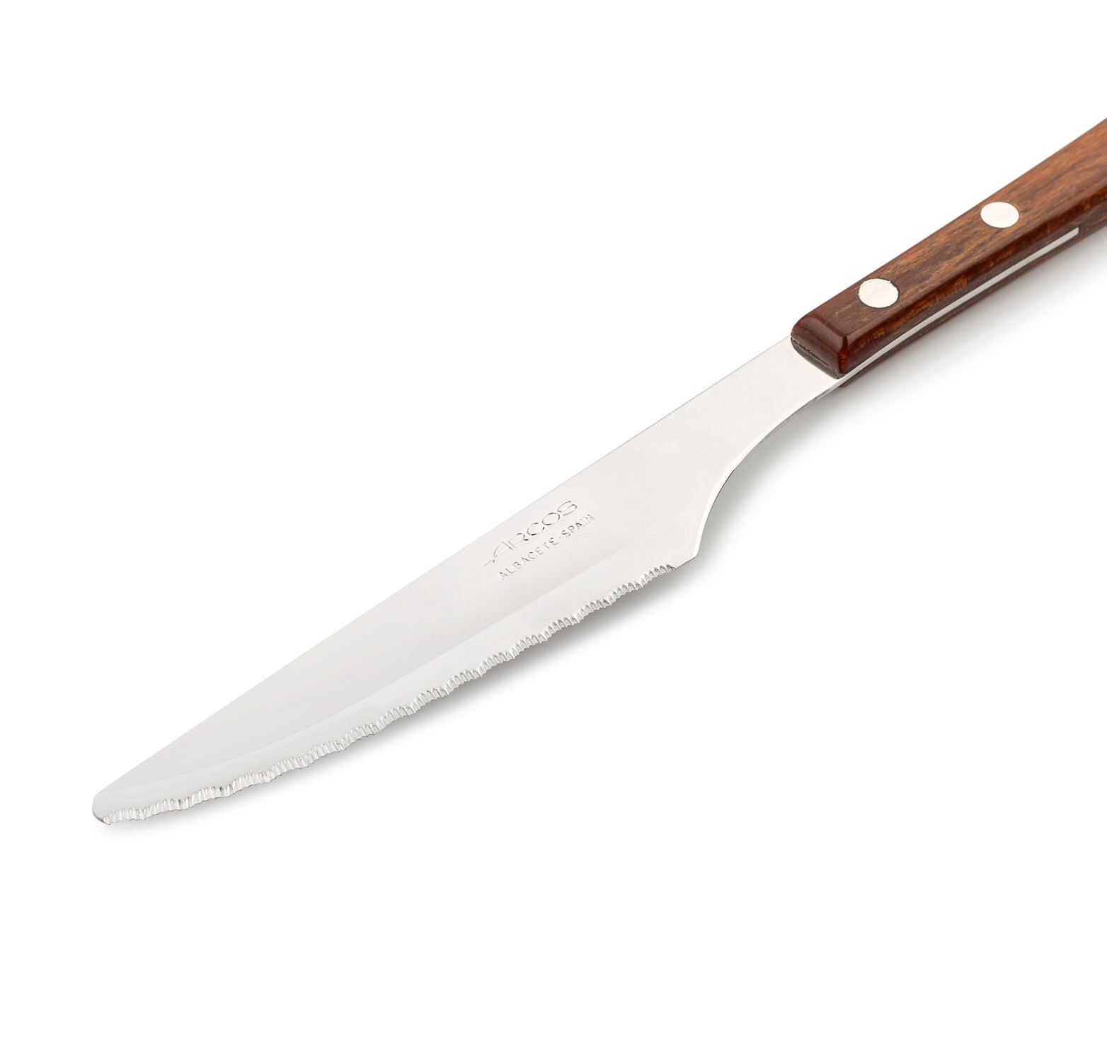 12 Arcos Manchega Tafelmesser 120 mm mit Pressholzgriffen