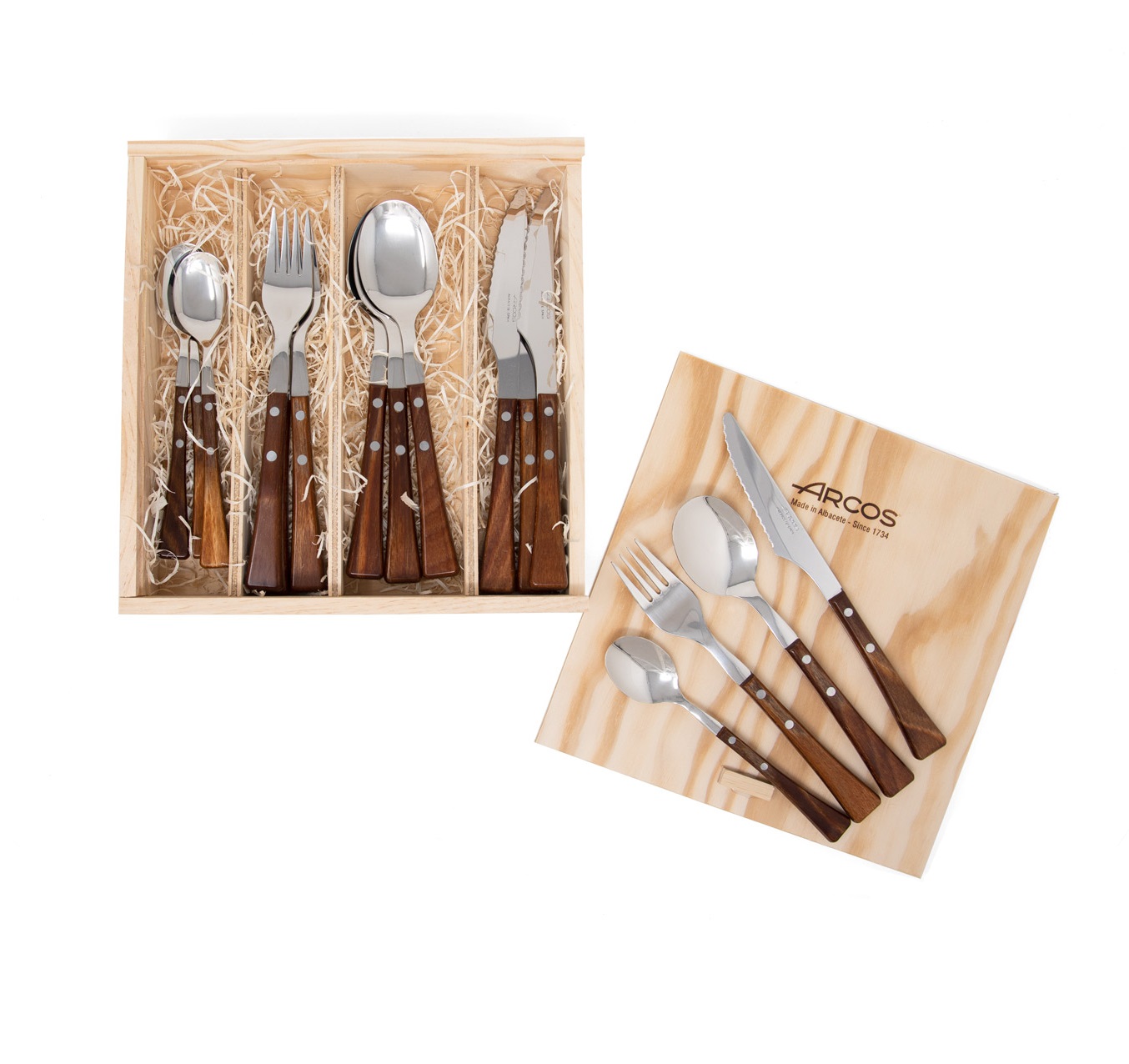 16-teiliges Besteckset Serie Manchega Arcos