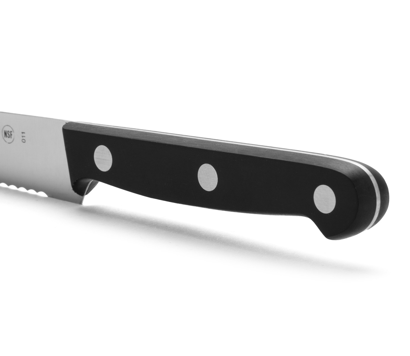 Faca de tomate Arcos Universal 130 mm com cabo em polioximetileno preto