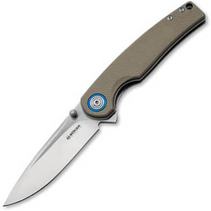 Sports pocket knife with line lock