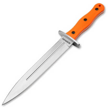 Hunting knife with stainless steel blade