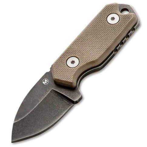 Small multipurpose knife with stainless steel blade