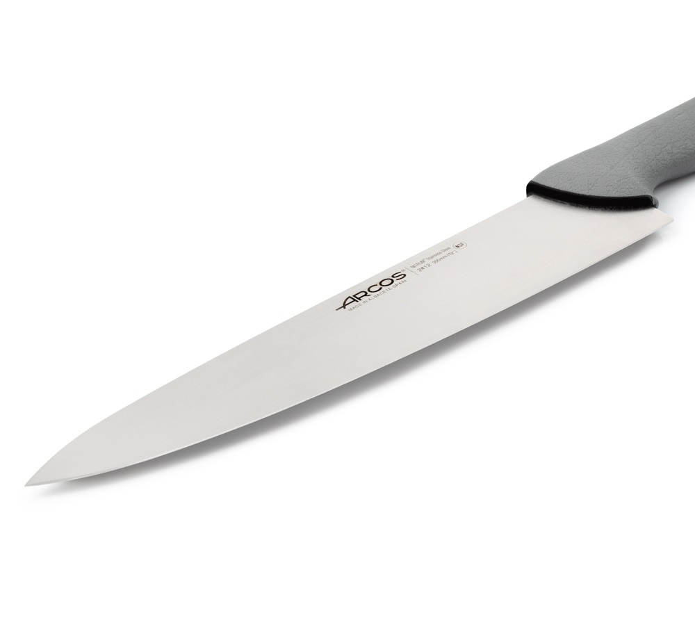 Arcos chef's knife with a 300 mm Colour Prof blade and a grey double-injected handle