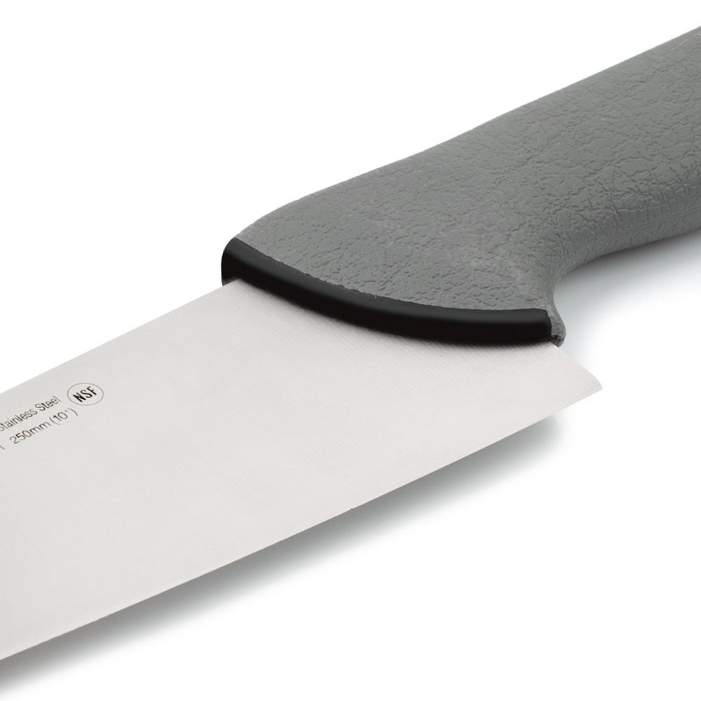 Faca de chef Arcos com lâmina Colour Prof de 250 mm e cabo de dupla injeção cinzento
