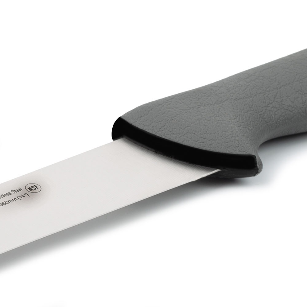 Arcos cold meat knife with a 36 cm blade and a grey double-injection handle