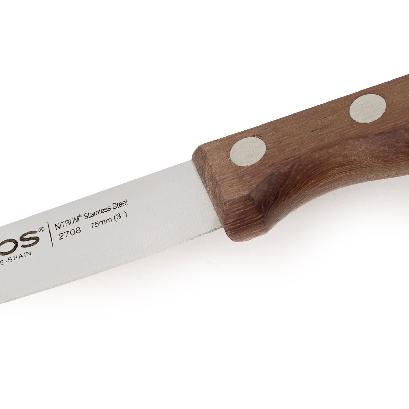 Arcos paring knife with wooden handle and 75 mm blade, Atlantic
