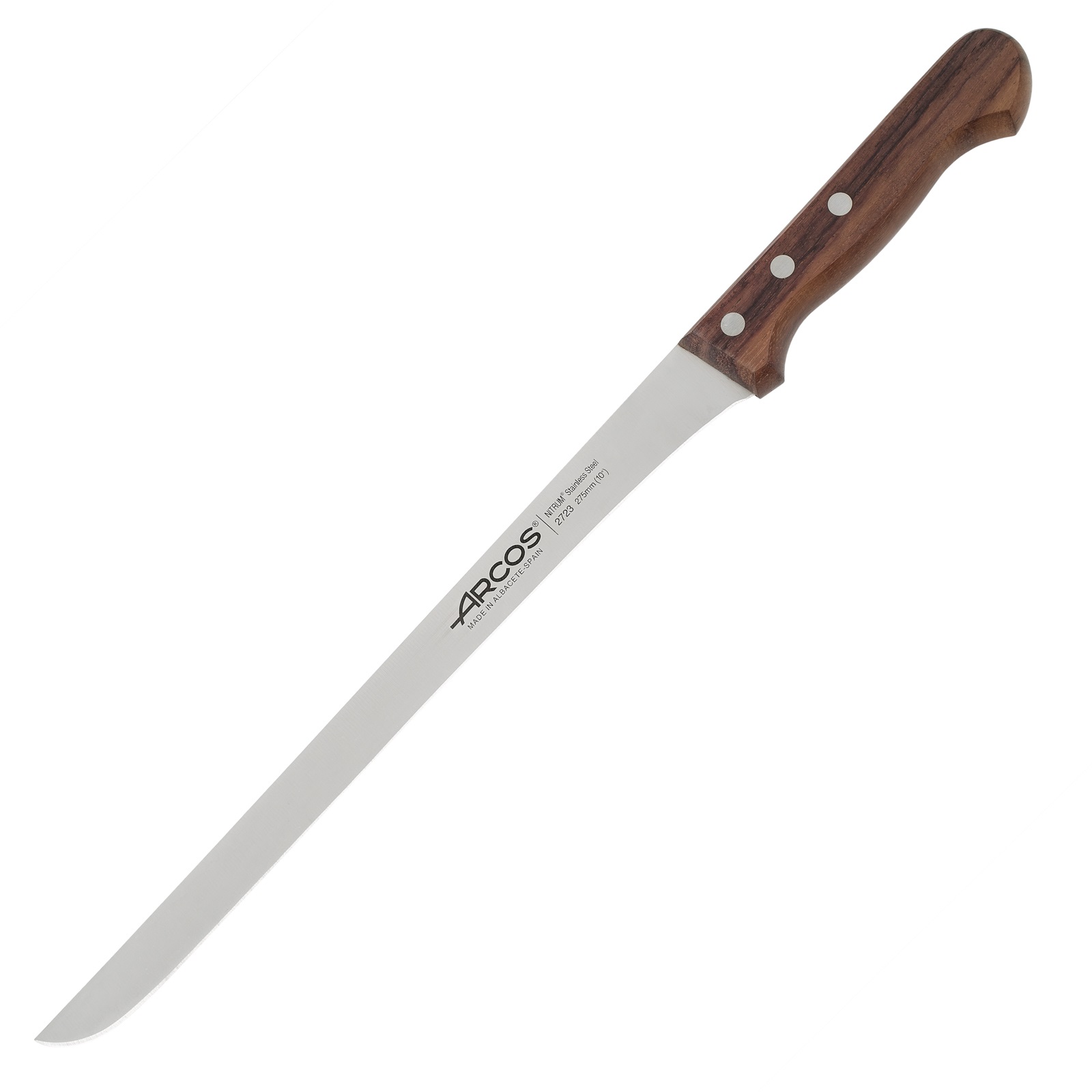 Arcos Atlántico ham knife with rosewood handle and 275 mm blade