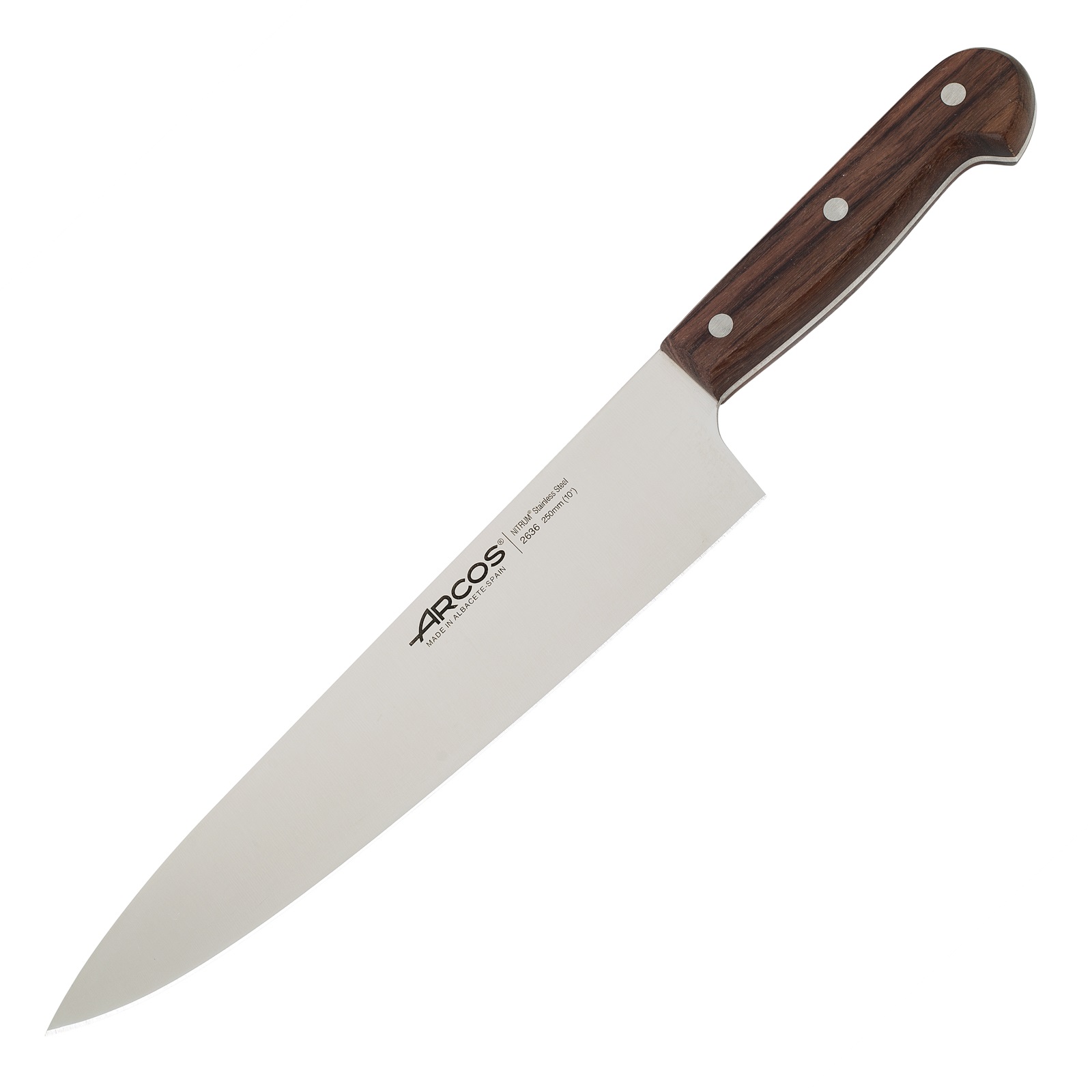 Arcos Atlántico chef's knife with rosewood handle and 250 mm blad... Arcos Atlántico chef's knife with rosewood handle and 250 mm blad...