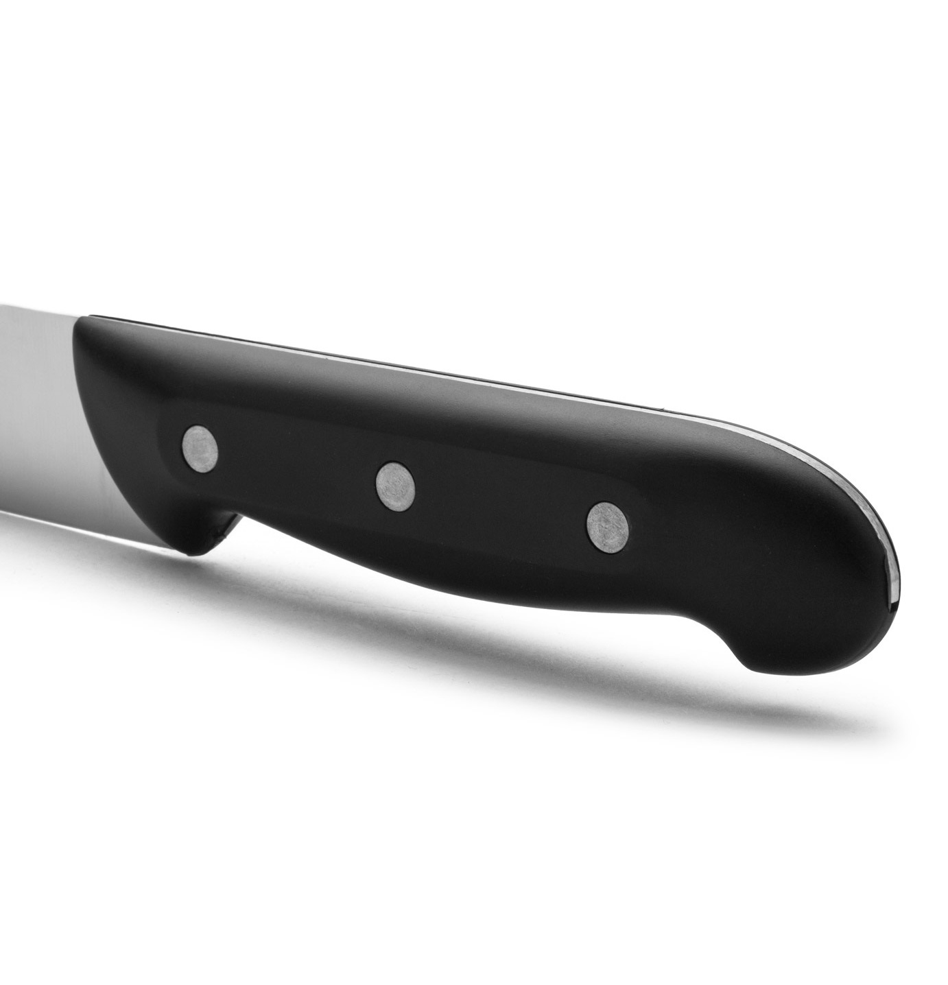 Arcos Maitre kitchen knife with black polypropylene handle and 220 mm blade