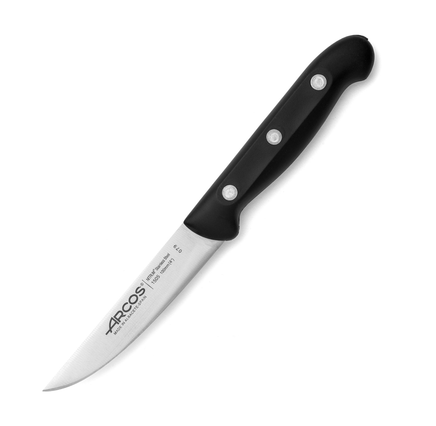 Arcos Maitre vegetable knife with black polypropylene handle and ...