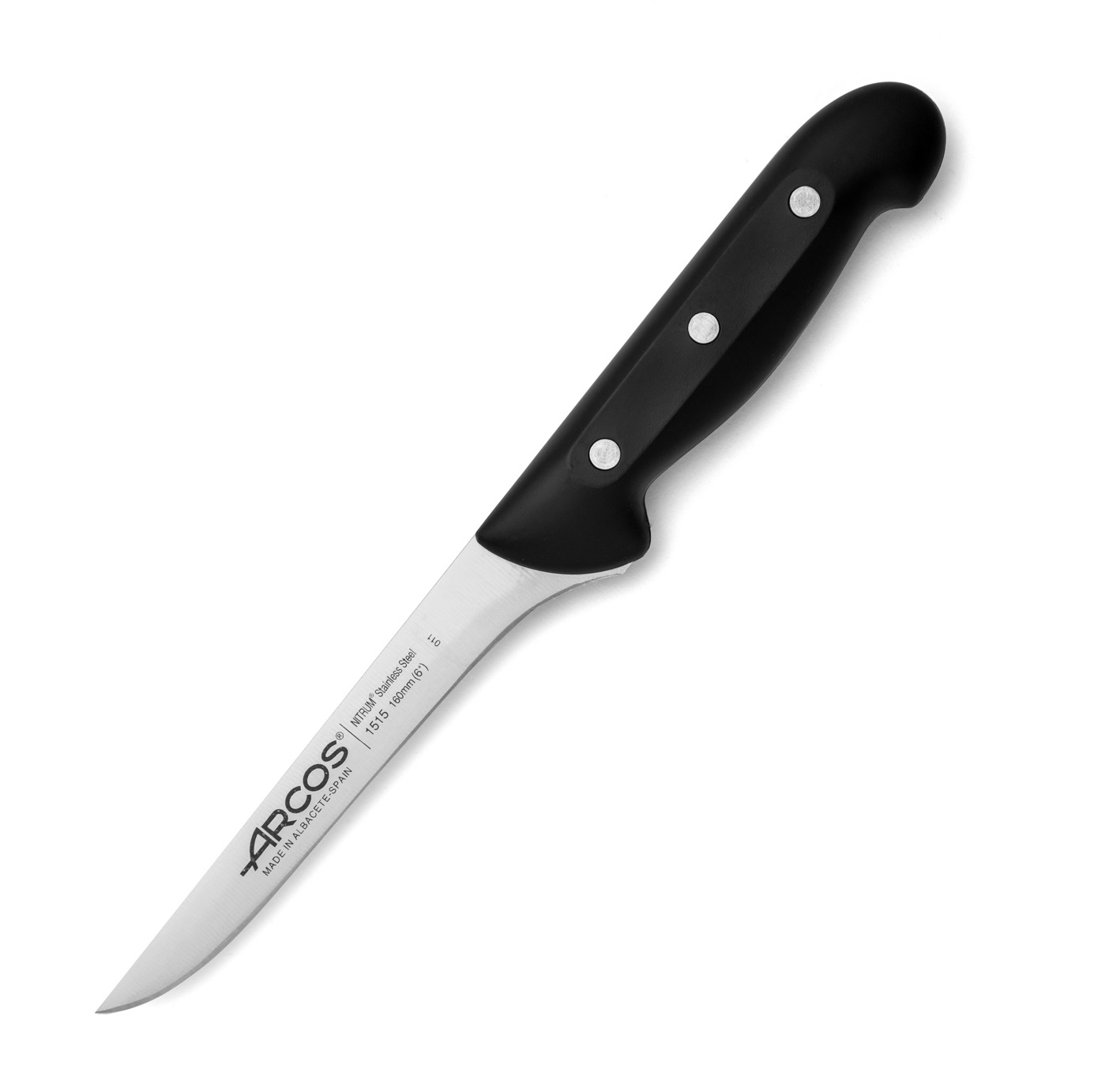 Arcos Maitre boning knife with black polypropylene handle and 160...