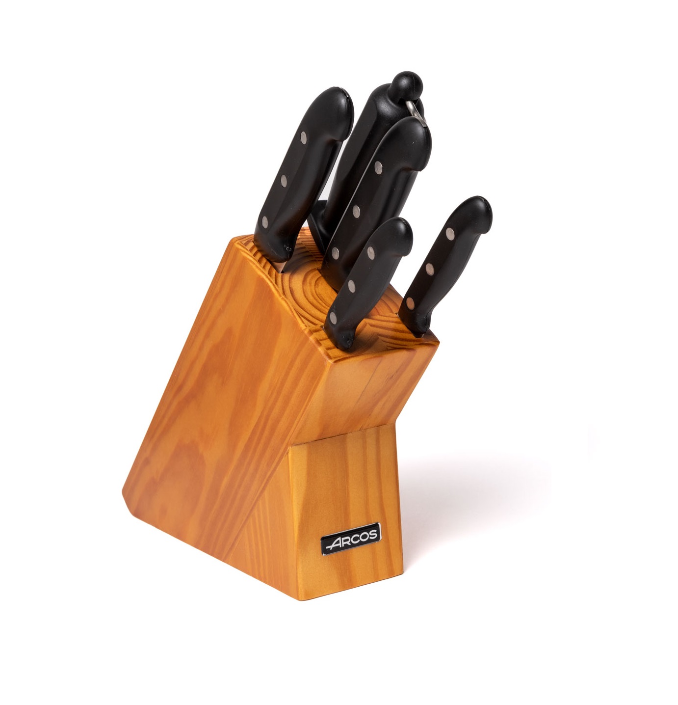 Conjunto de cozinha Arcos Maitre 5 peças + bloco com puxador em p...