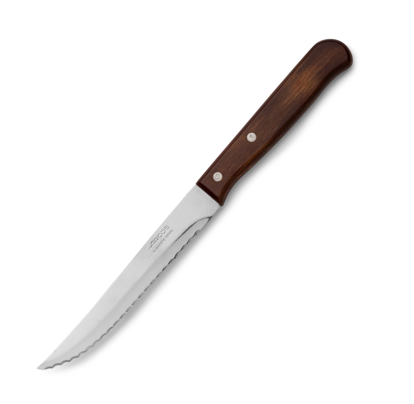 12 Arcos Latina series kitchen knives with wooden handles and 130...