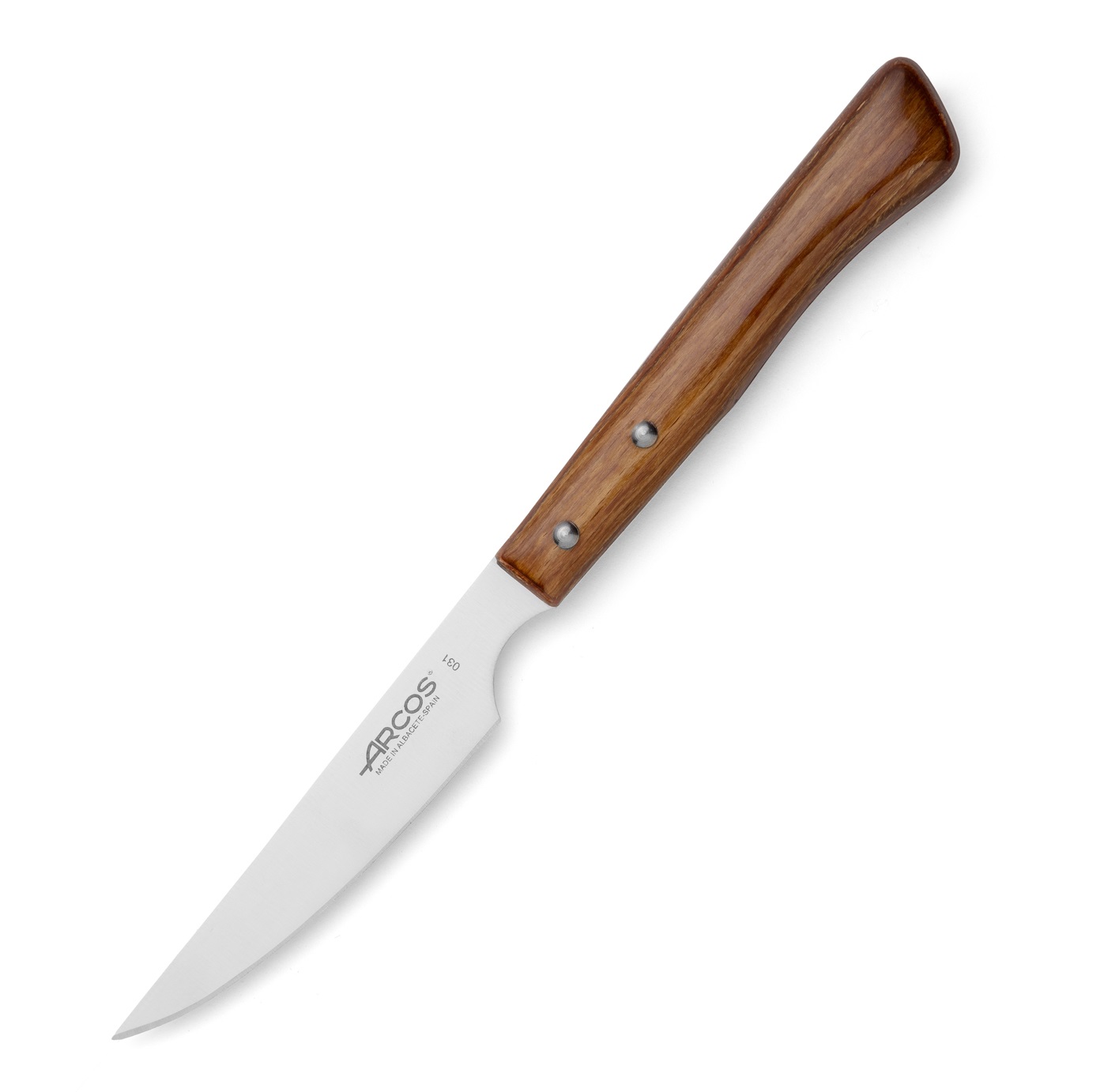 12 Arcos Gregorio Series 220mm Plain Edge Steak Knives with Compr...