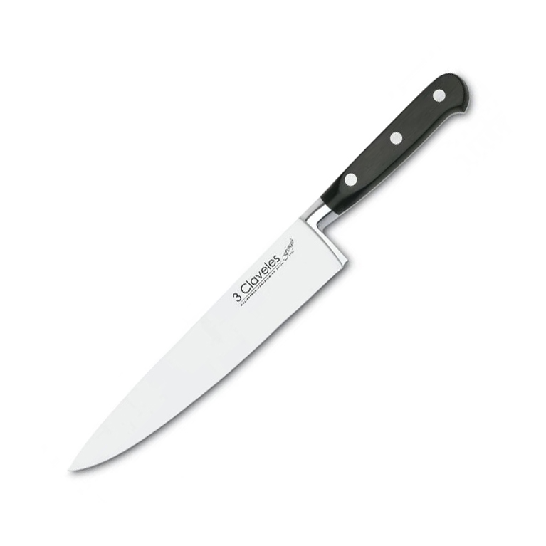 Cuchillo cocinero 3 Claveles forgé con hoja de 20 cm y mango de P...