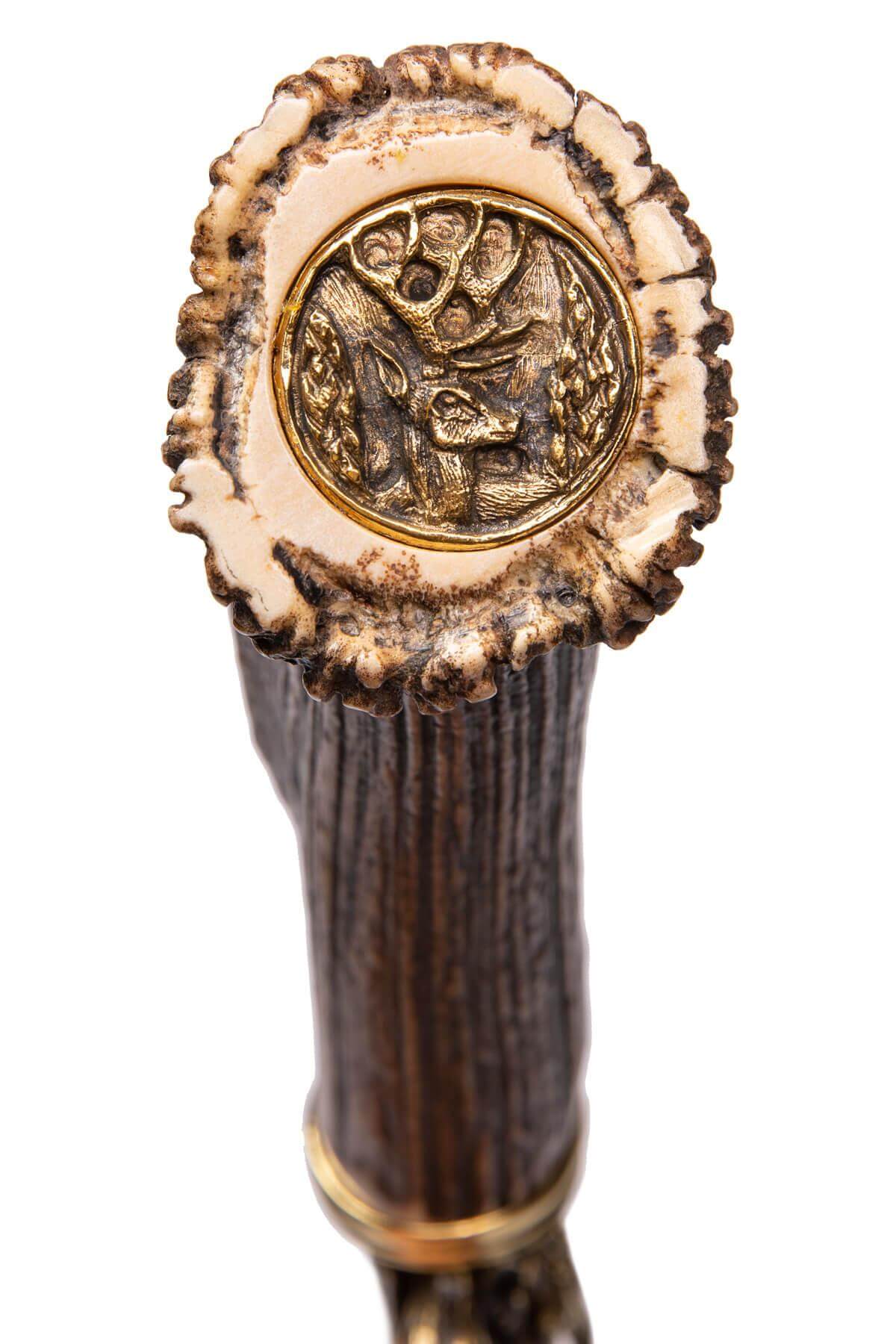 Muela Cervus 26L deluxe knife with decorated brass guard