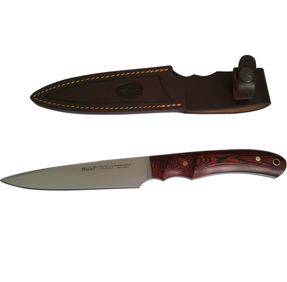 Muela Criollo Grillmesser mit Stamina-Griff und 13,5 cm Klinge