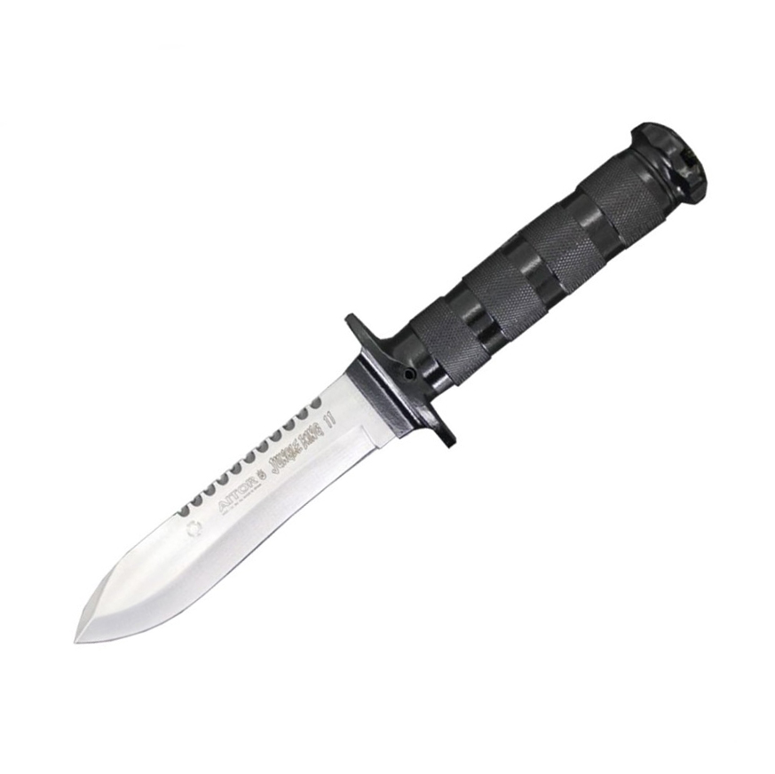 Aitor Jungle King II Militärmesser mit 13,5 cm satinierter Klinge...