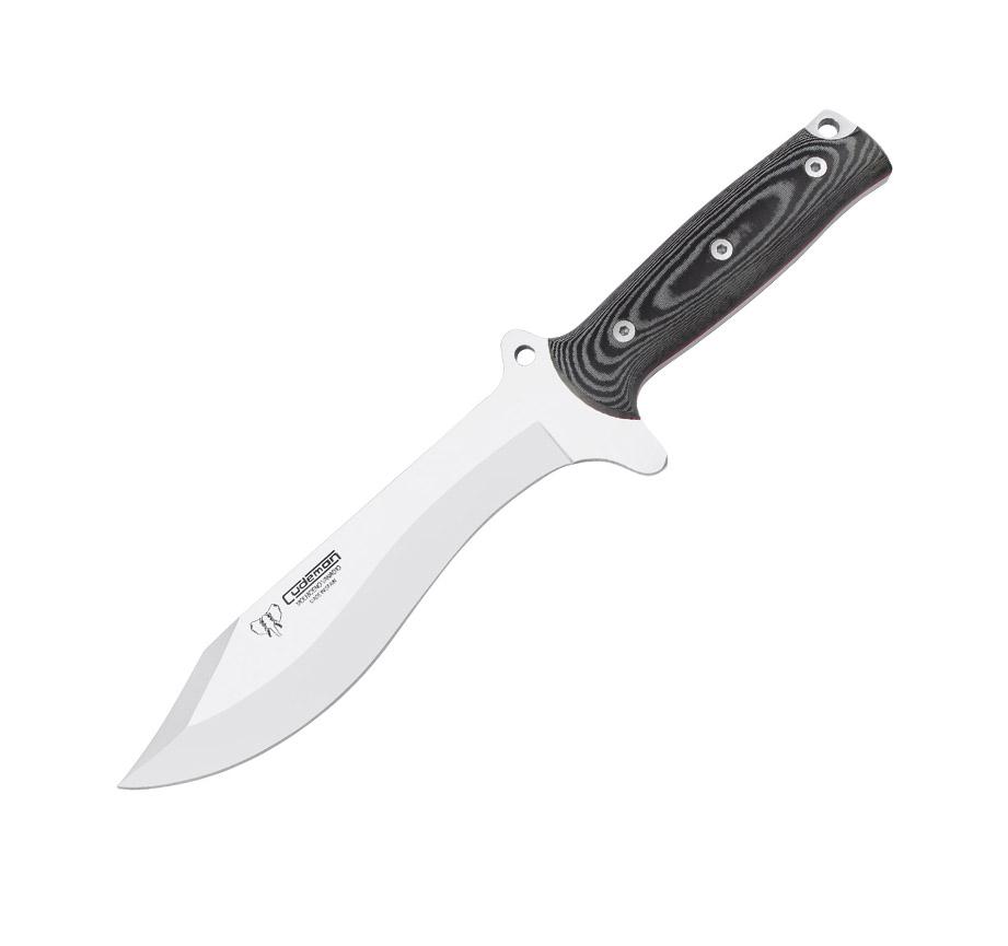 Cudeman Villegas messer. MoVa-Stahl. Griff aus schwarzem Micarta.