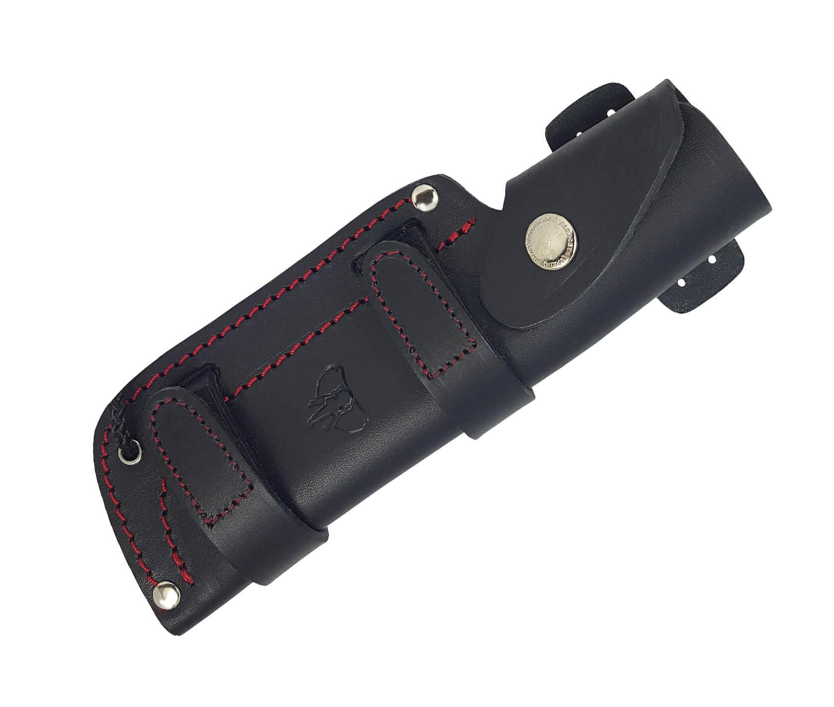 Fab I model survival knife. Black micarta handle. Böhler N695 steel.