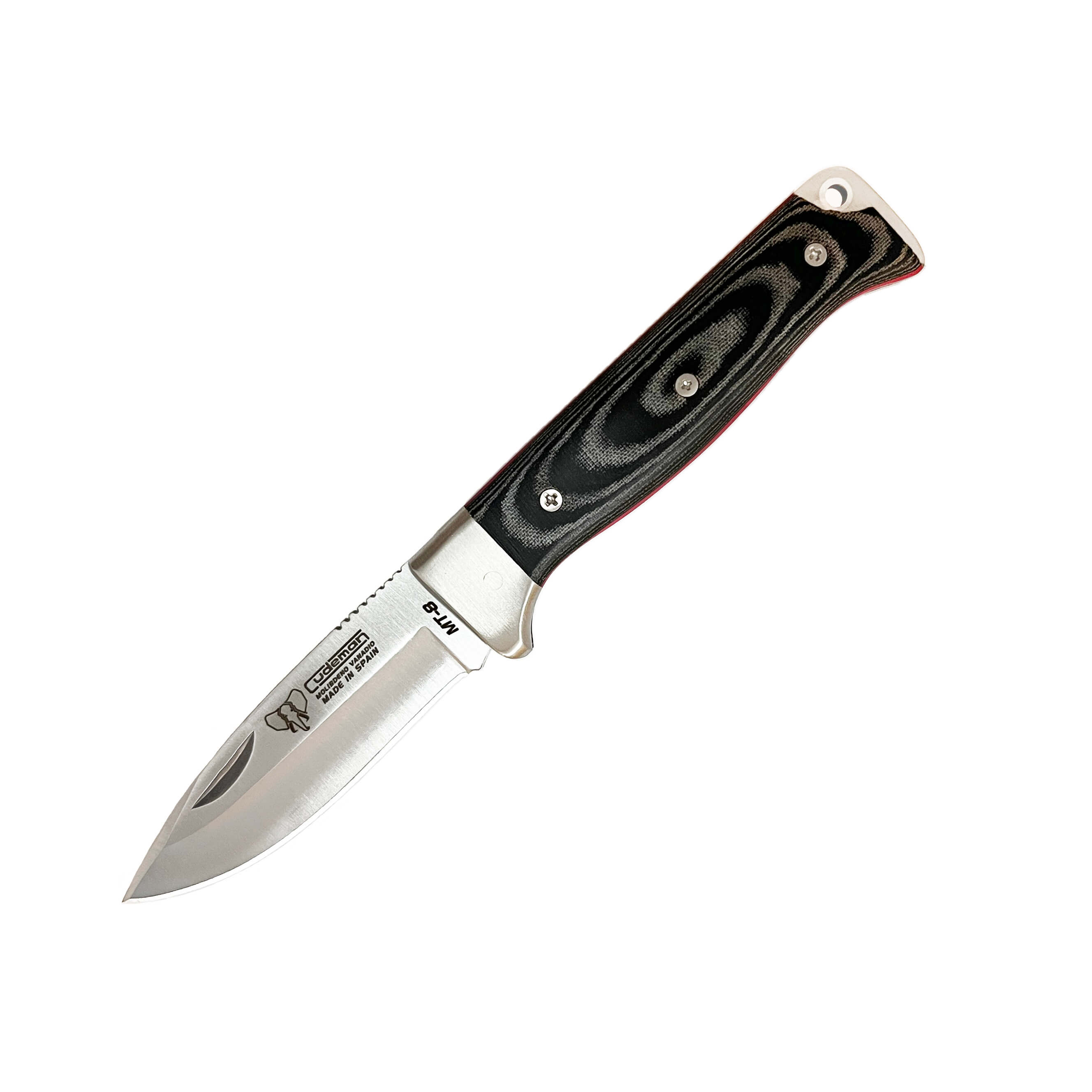 Cudeman MT8 EDC Taschenmesser mit schwarzem Micarta-Griff und 8 c...