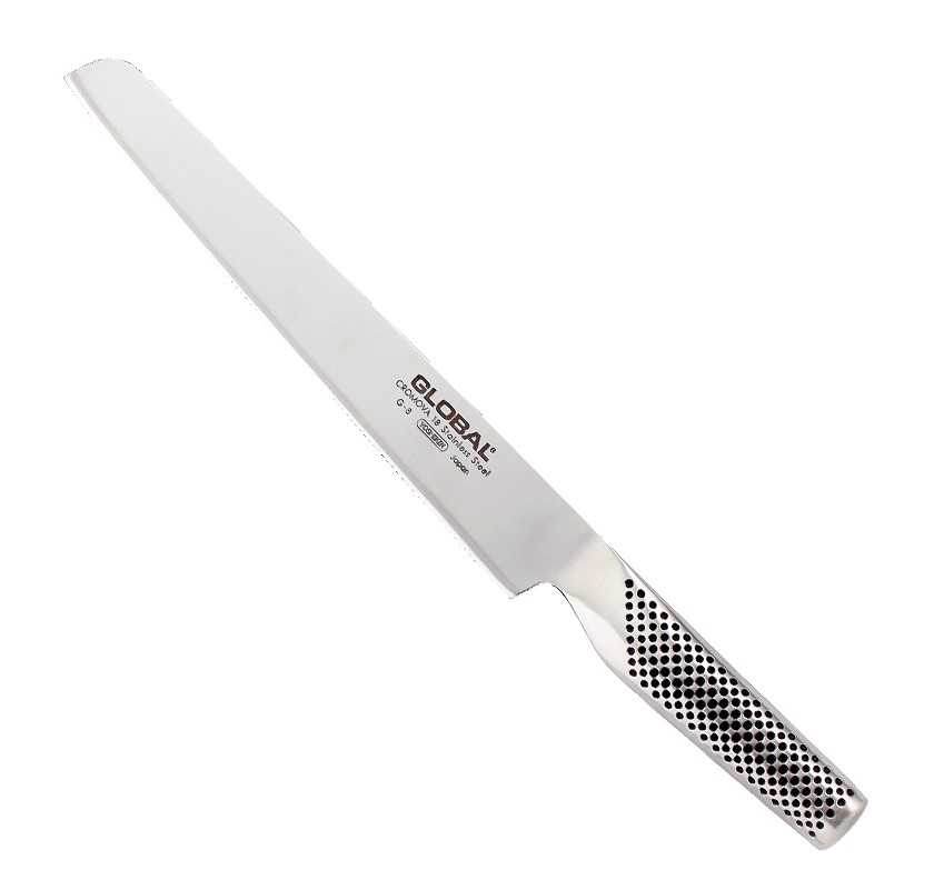 Global G-8 Bratenaufschnittmesser mit 22 cm Klinge