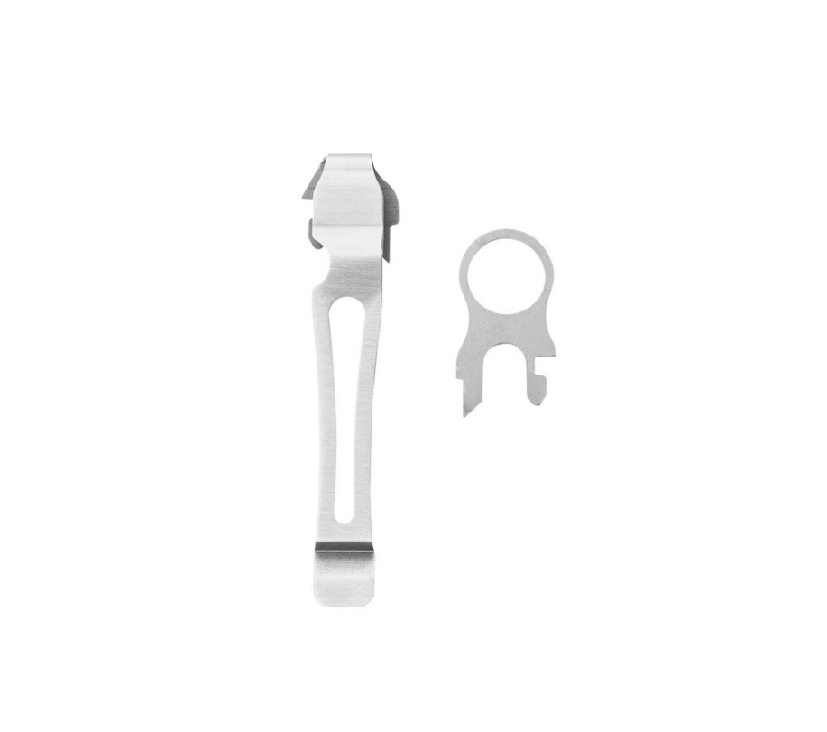 Stainless steel Leatherman clip and retaining ring