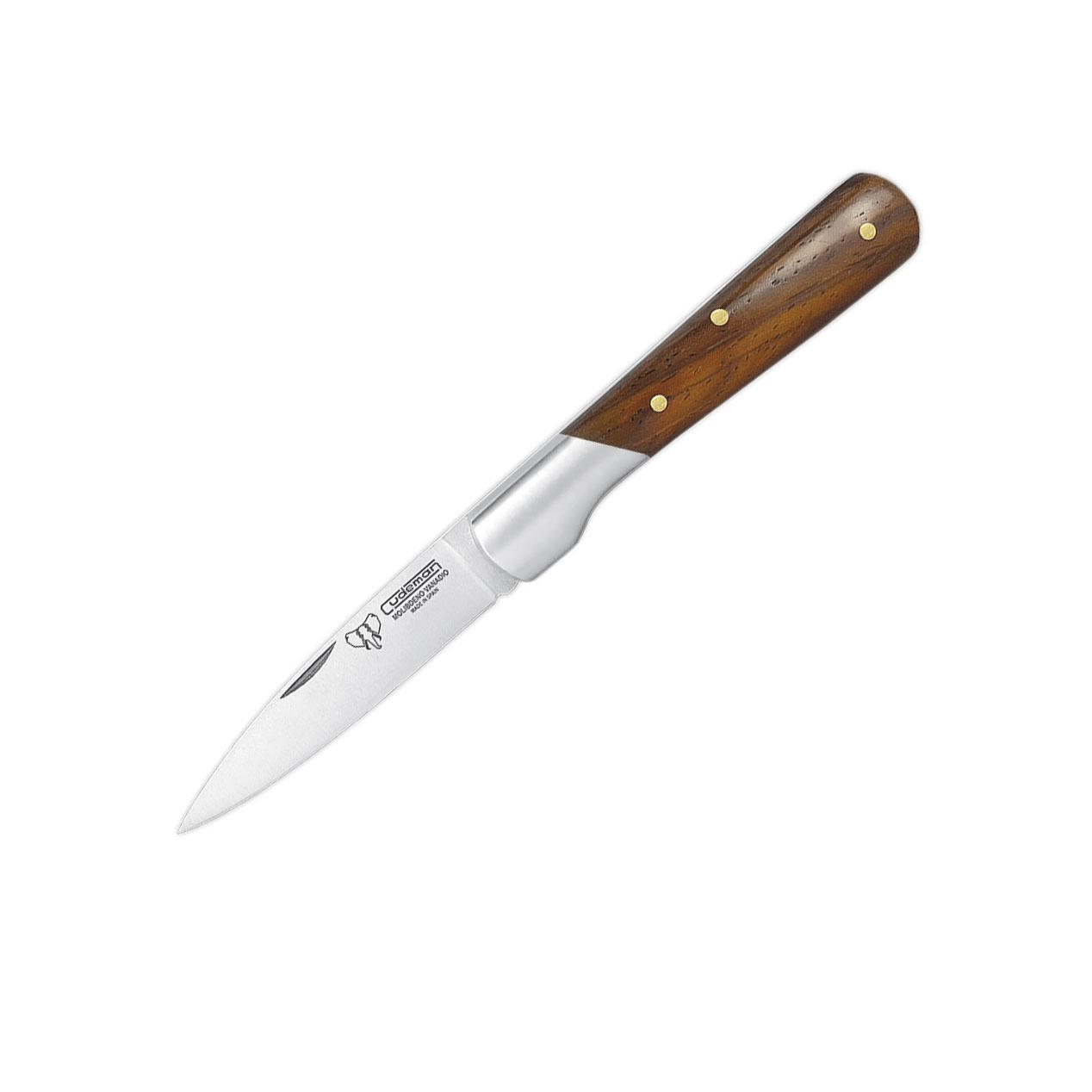 Cudeman Taschenmesser mit Zwinge. Polierter Cocobolo-Griff. MOVA-...