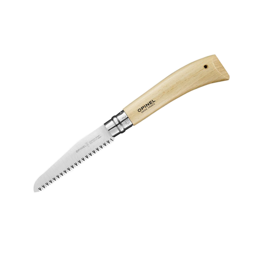 Opinel N12 Säge - 12 cm. Kohlenstoffstahl mit Beschichtung.